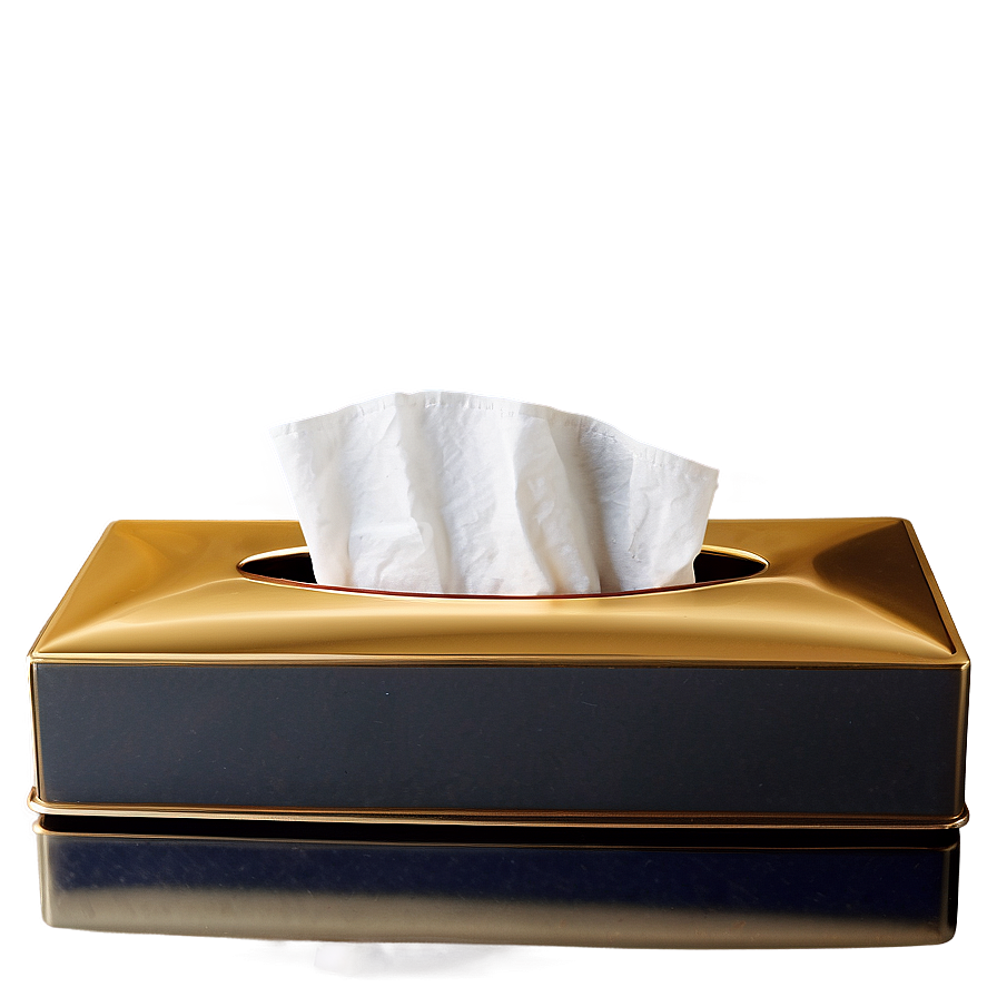 Gold Tissue Box Png Gkf PNG