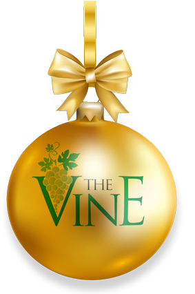 Gold Vine Ornamentwith Bow PNG