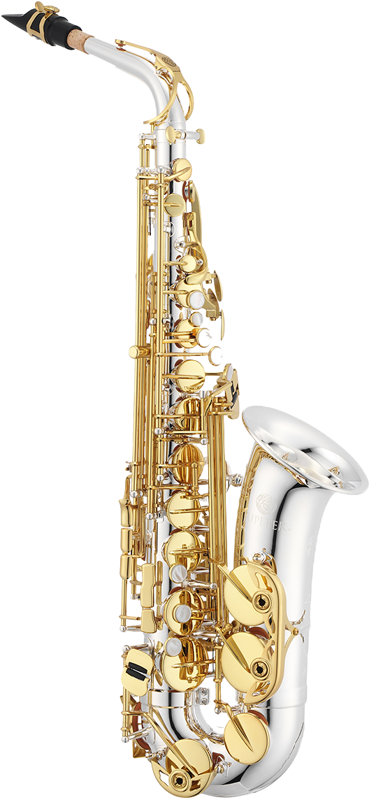 Download Goldand Silver Tenor Saxophone | Wallpapers.com