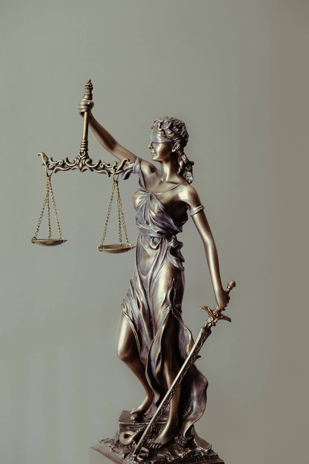 Golden Advocate Lady Justice Wallpaper