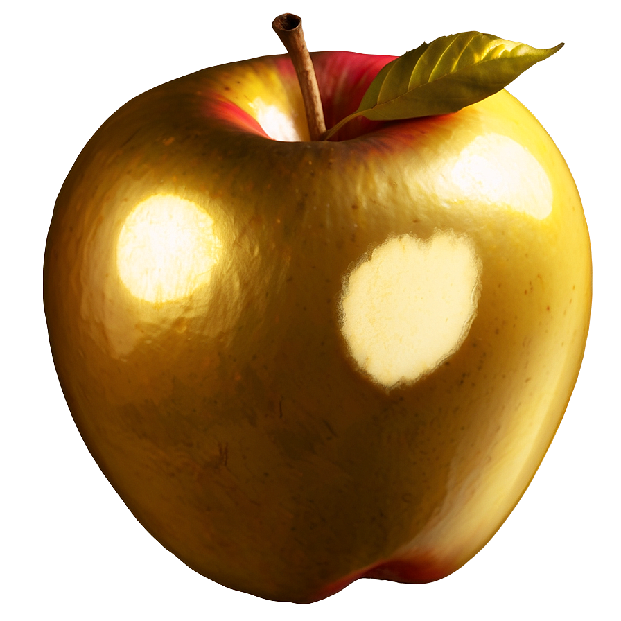 Golden Apple C PNG