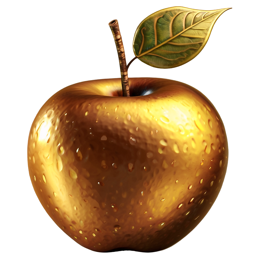 Download Golden Apple Png 84 | Wallpapers.com