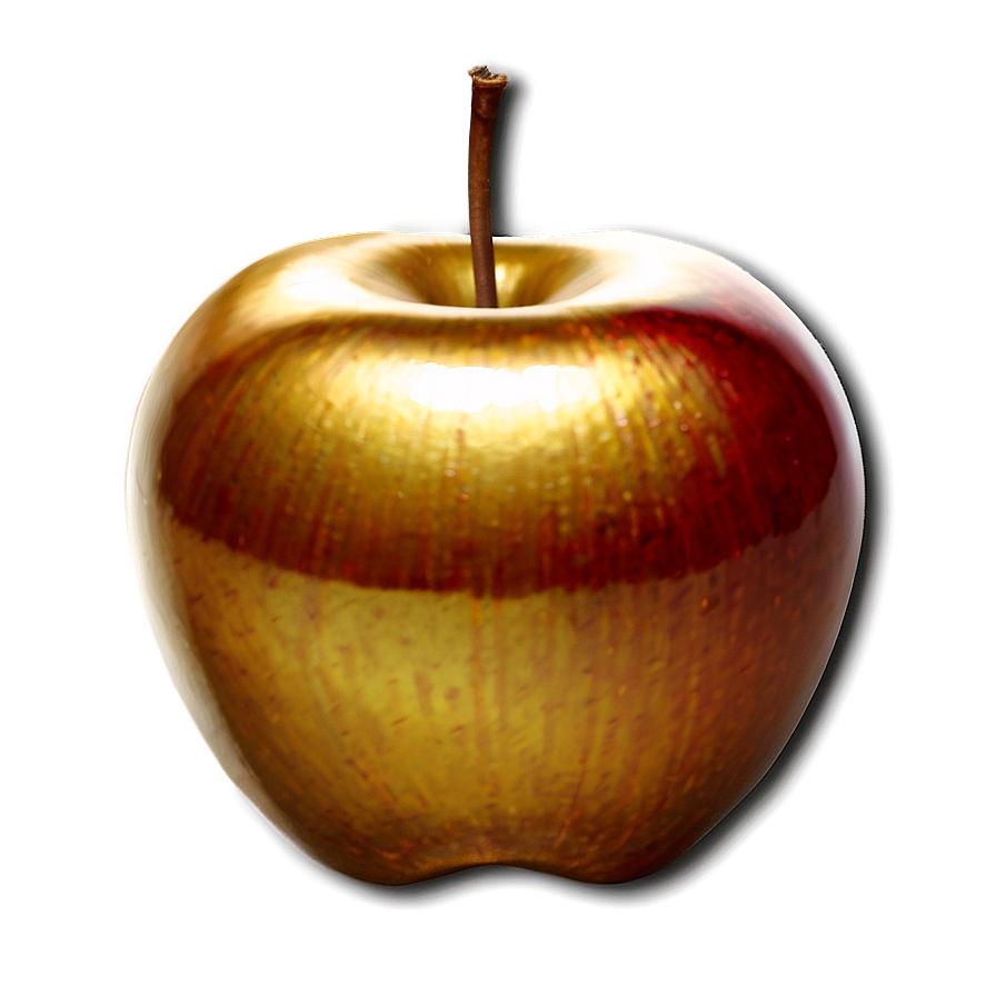 Golden Apple Png Crv67 PNG