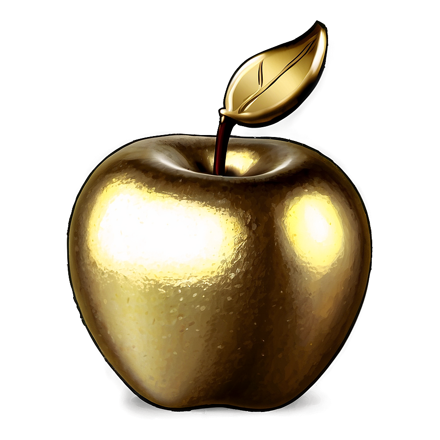 Golden Apple Png Seq PNG