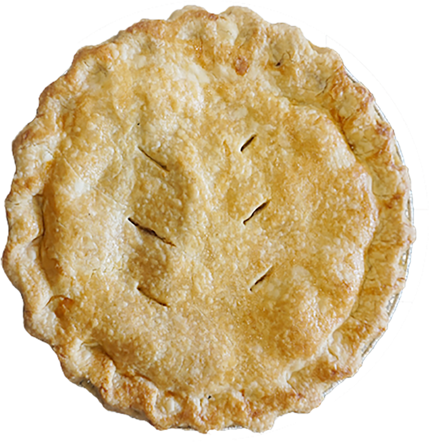 Golden Baked Whole Pie PNG