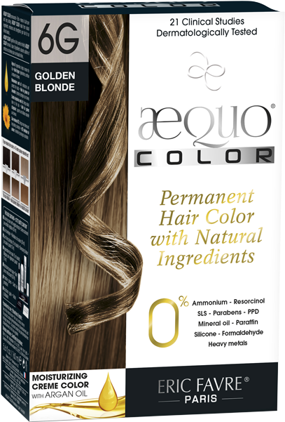 Golden Blonde Hair Color Product Packaging PNG