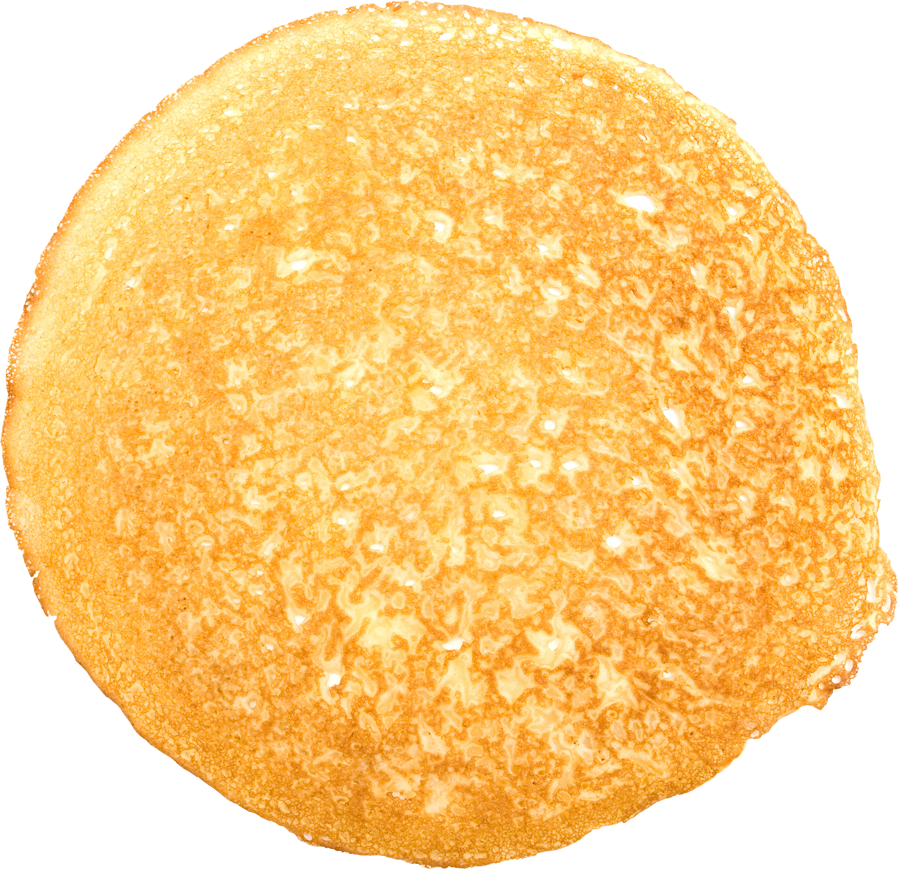 Golden Brown Pancake Texture PNG