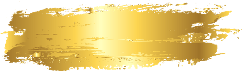 Golden Brush Stroke Texture PNG