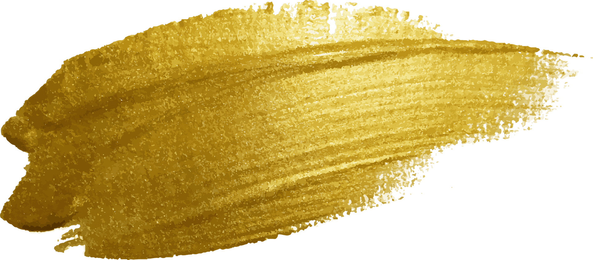 Golden Brush Stroke Texture PNG