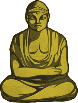 Golden_ Buddha_ Illustration.png PNG