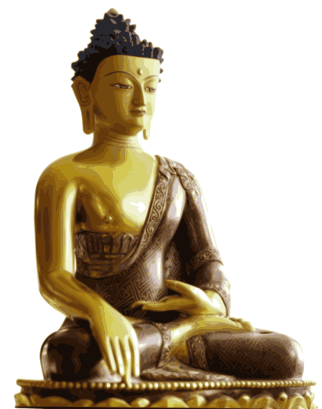 Golden_ Buddha_ Statue PNG