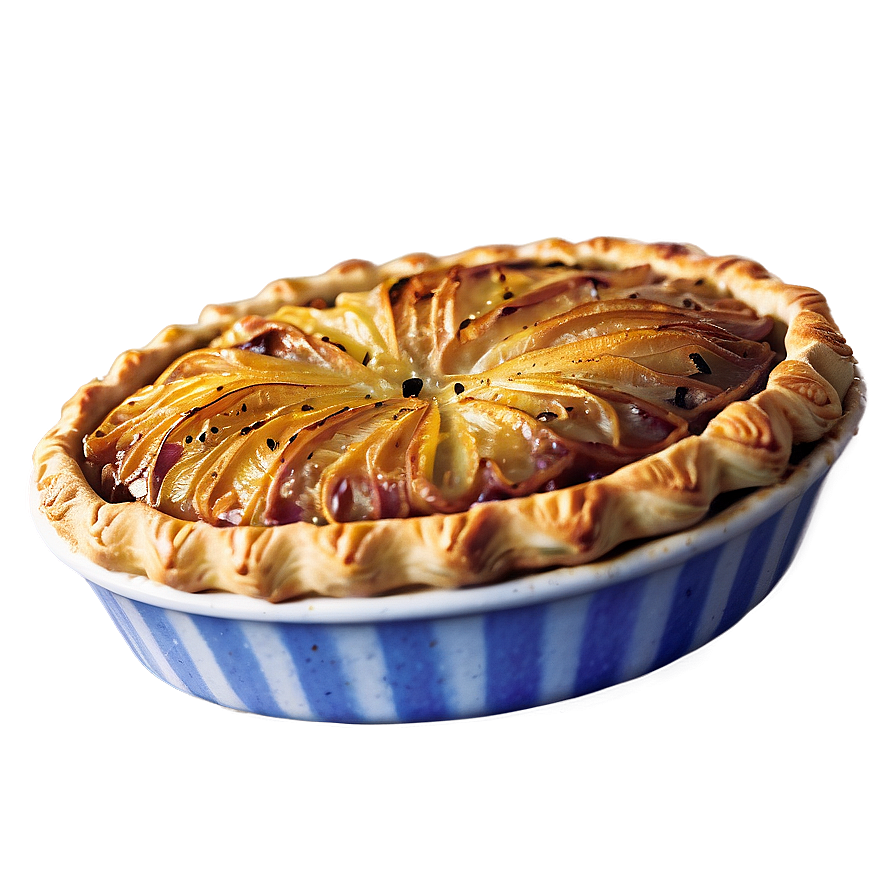 Golden Caramelized Onion Pie Png Orf66 PNG