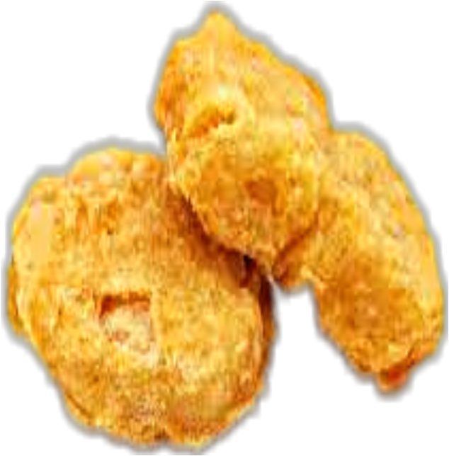 Golden Chicken Nuggets PNG