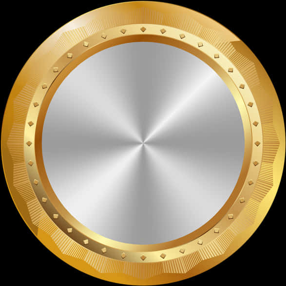 Golden Coin Graphic PNG