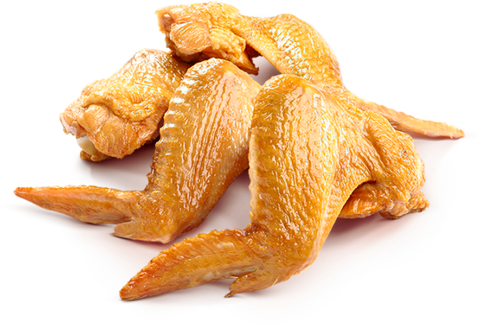 Golden Crispy Chicken Wings PNG
