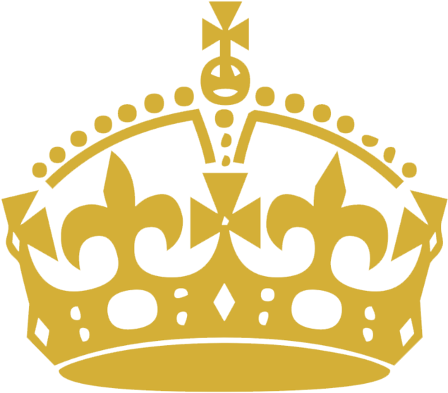 Golden Crown Graphic PNG