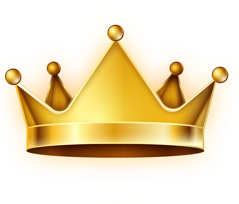 Golden Crown Graphic PNG