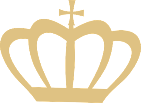 Golden Crown Graphic PNG