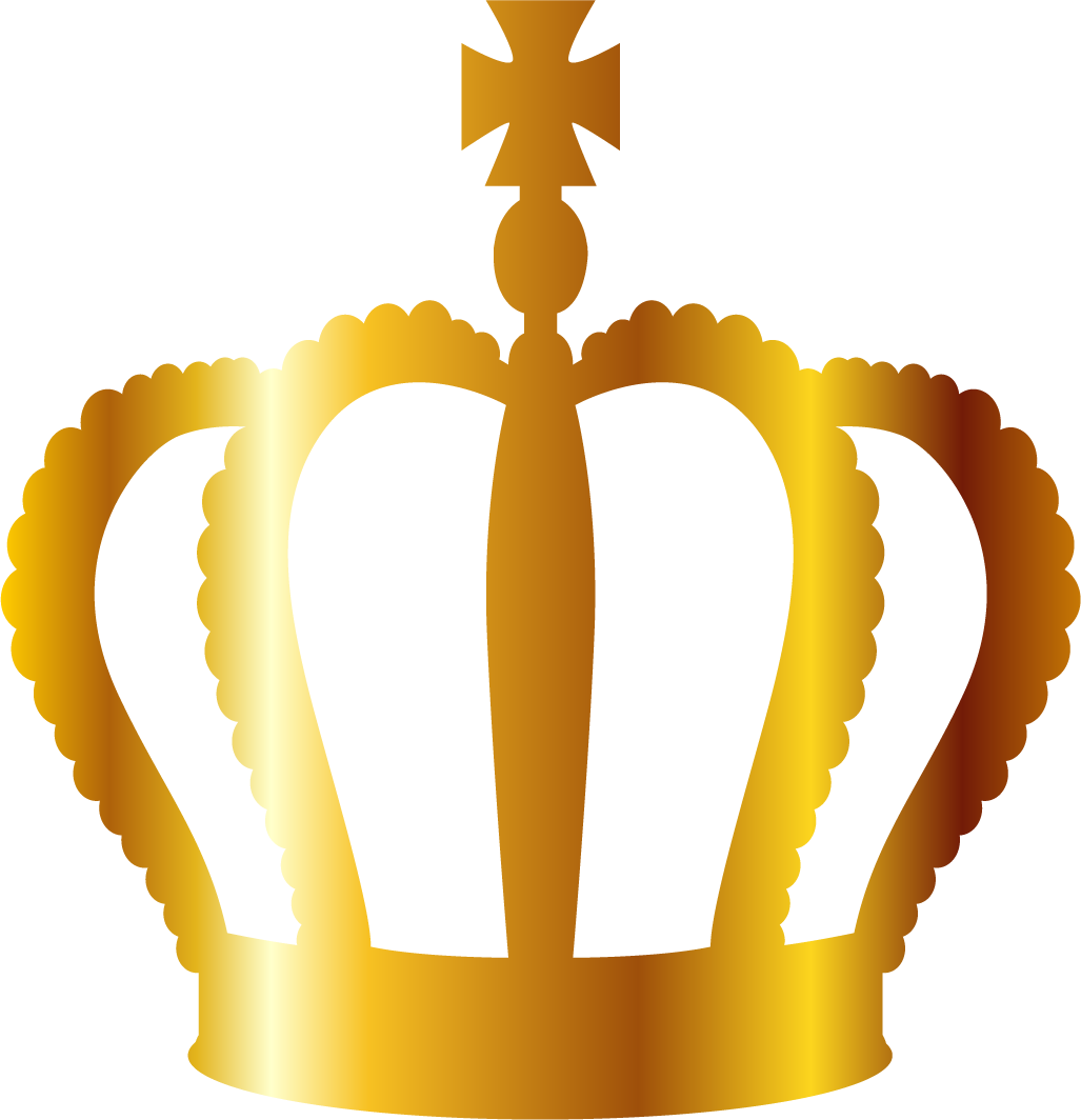 Golden Crown Graphic PNG