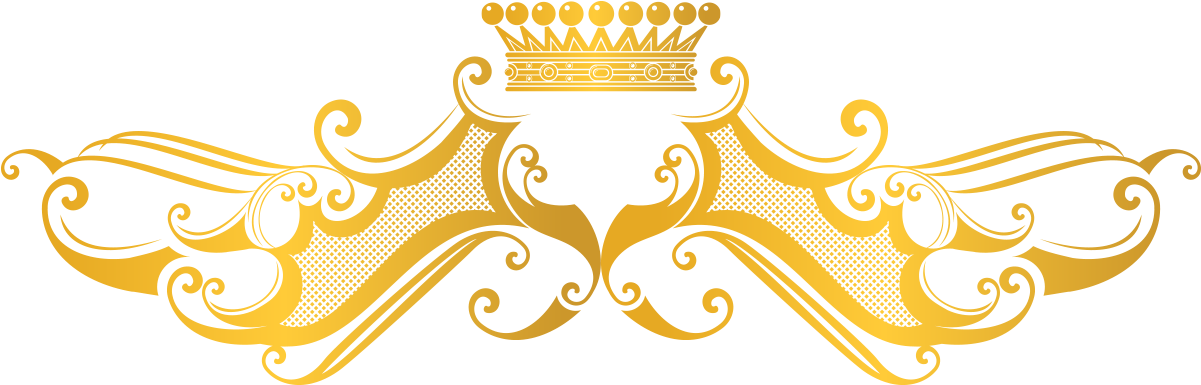 Download Golden Crown Ornament Vector | Wallpapers.com