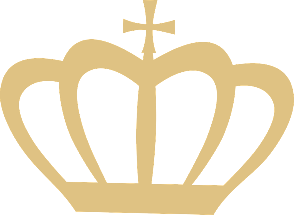 Golden Crown Symbol PNG