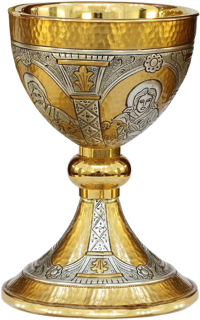 Download Golden Decorated Communion Chalice | Wallpapers.com