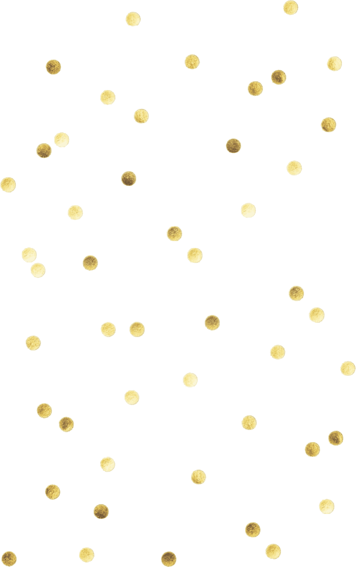 Golden Dots Patternon Teal Background PNG