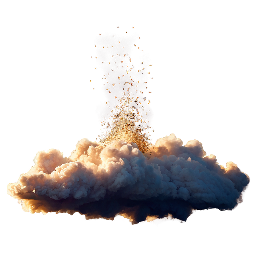 Golden Dust Cloud Png 90 PNG