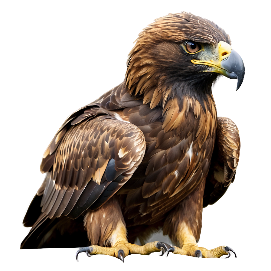 Golden Eagle Head Tilt Png Eyx PNG