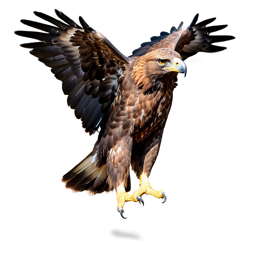 Golden Eagle In Majestic Pose Png 13 PNG