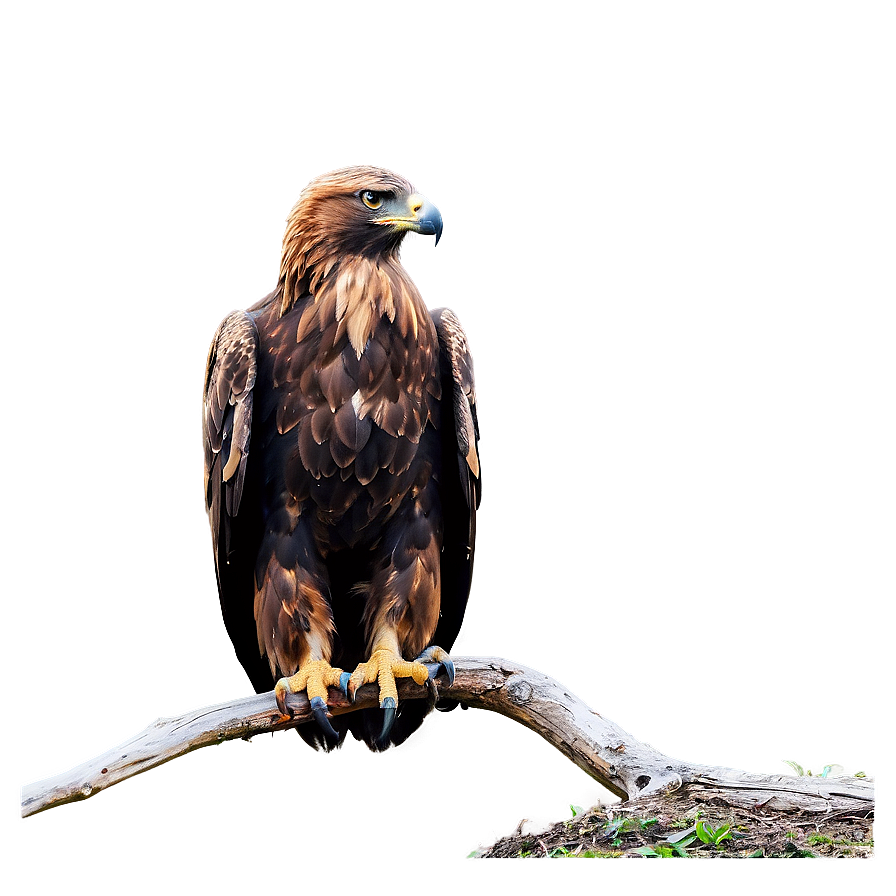 Golden Eagle In Serene Setting Png 2 PNG