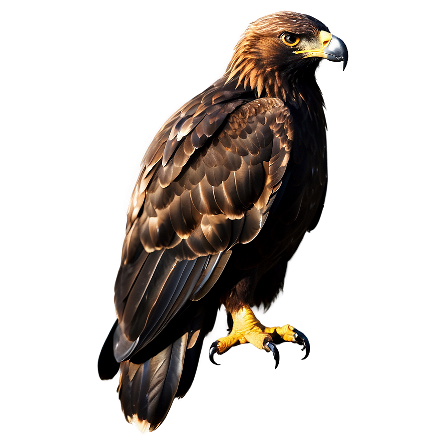 Golden Eagle Silhouette Png 62 PNG