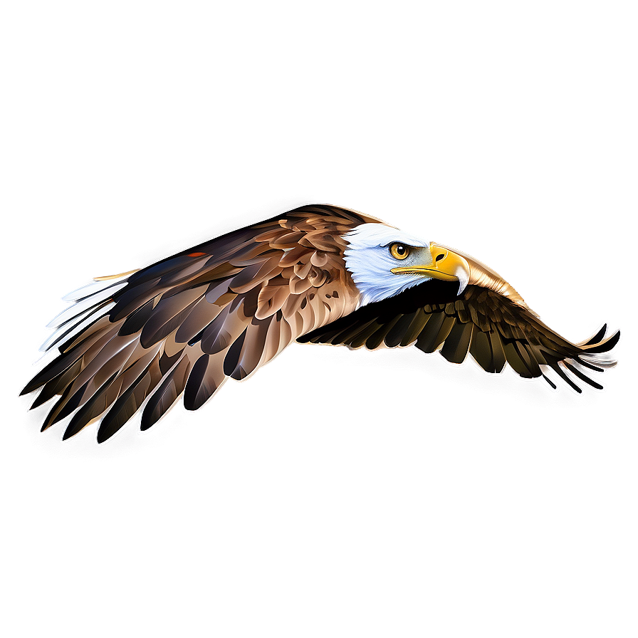 Golden Eagle Silhouette Png Vga PNG