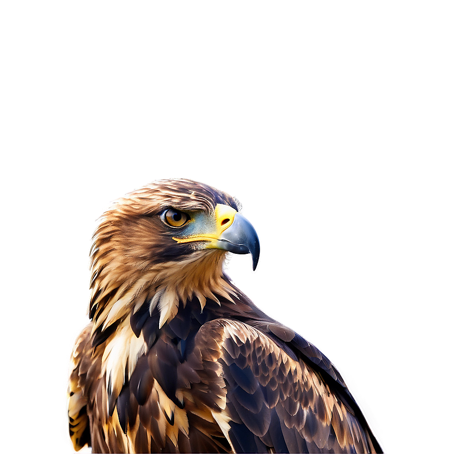 Golden Eagle With Dramatic Sky Png 48 PNG