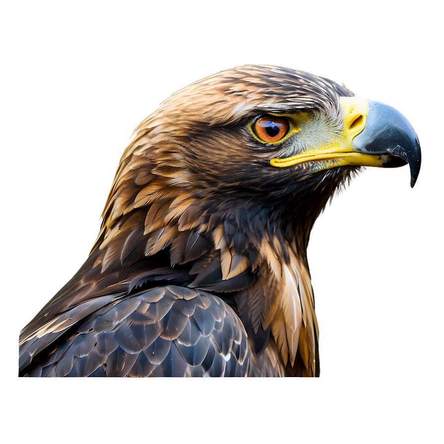 Golden Eagle With Open Beak Png 06202024 PNG