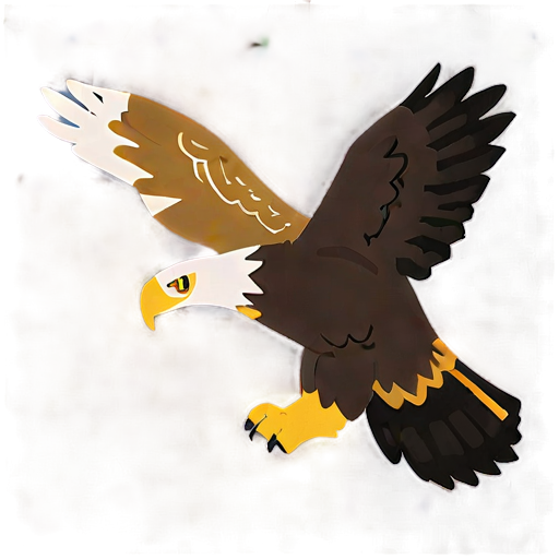 Golden Eagle With Spread Wings Png C PNG