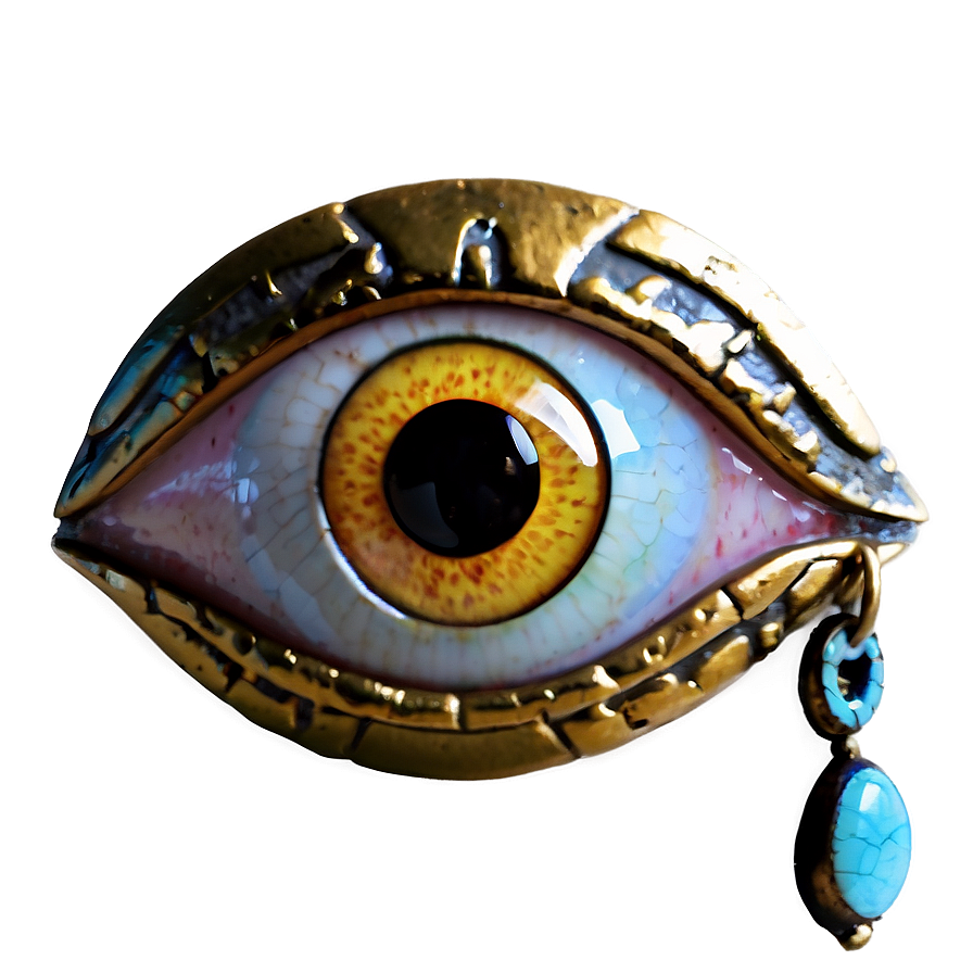 Download Golden Evil Eye Png Wic6 | Wallpapers.com