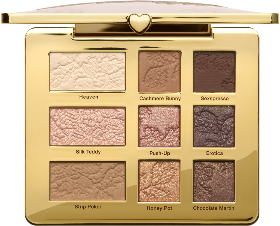 Golden Eyeshadow Palette Beauty Product PNG