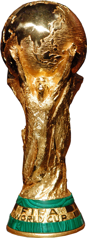 Golden F I F A World Cup Trophy PNG