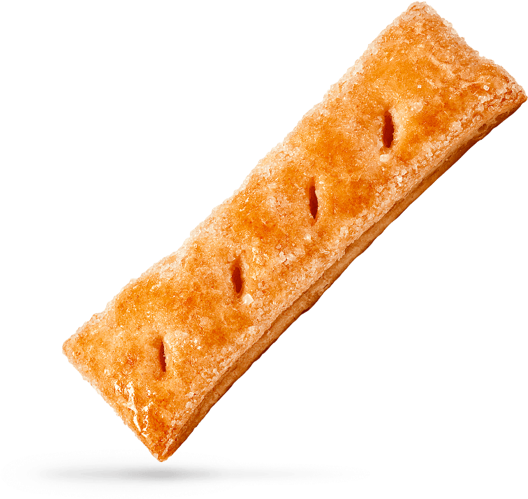 Golden Flaky Pastry Isolated PNG