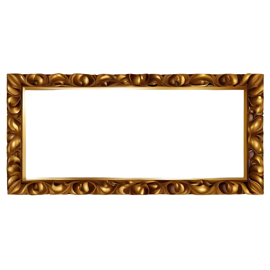 Golden Frame Background Png Umb74 PNG