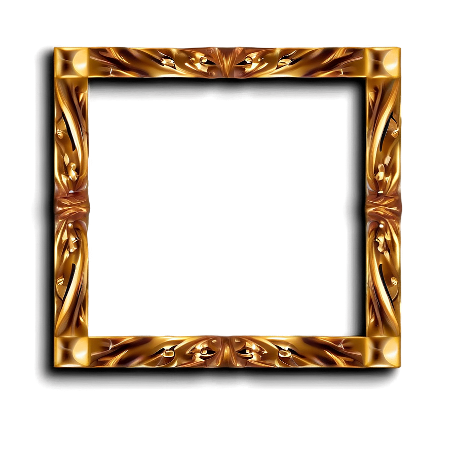 Golden Frame Transparent Png Jwm PNG