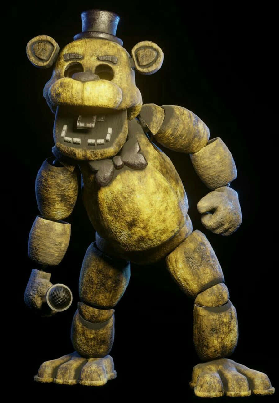 Golden Freddy from Five Nights at Freddy's Wallpaper