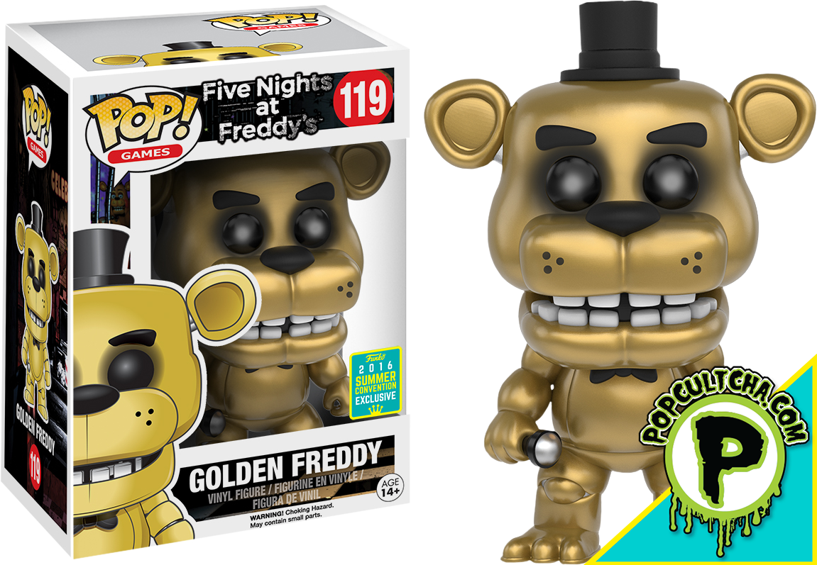 Download Golden Freddy Funko Pop Summer Convention Exclusive ...