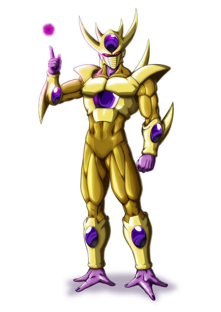 Golden Frieza, the powerful villain from the Dragon Ball series. Wallpaper