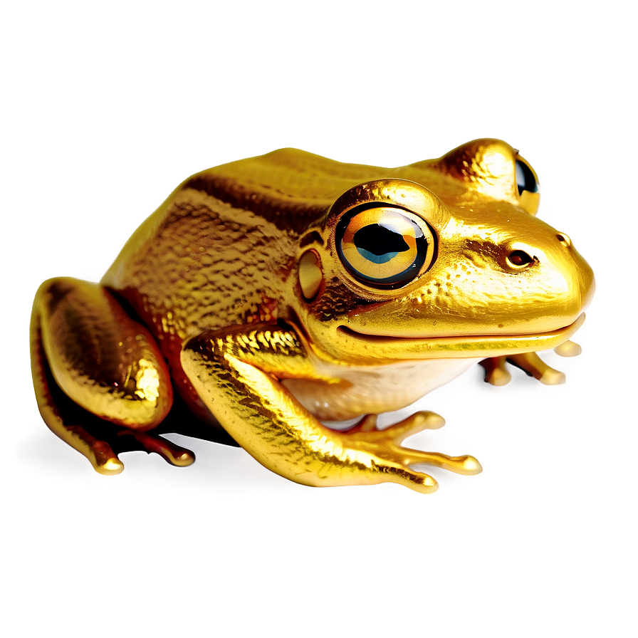 Golden Frog Icon Png Qra43 PNG