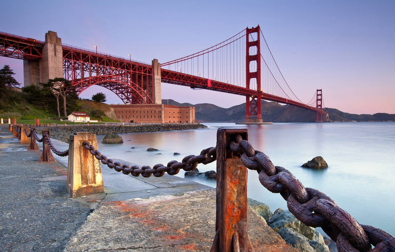 Golden Gate Bridge 1332 X 850 Wallpaper