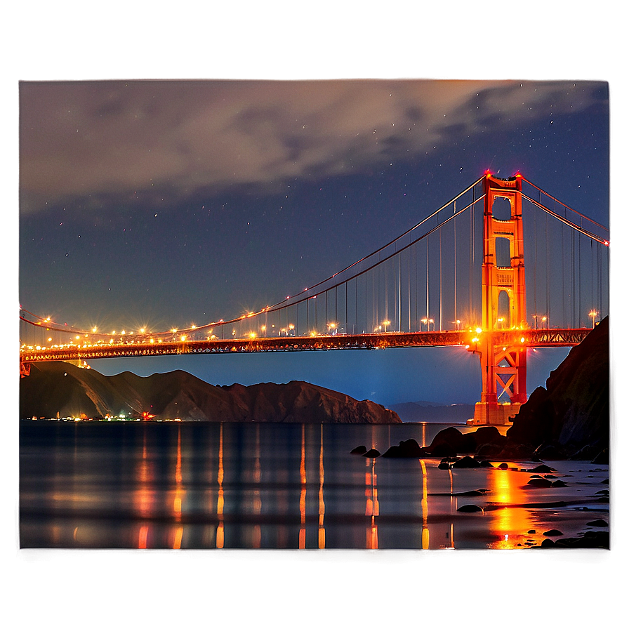 Golden Gate Bridge From Baker Beach Png 99 PNG