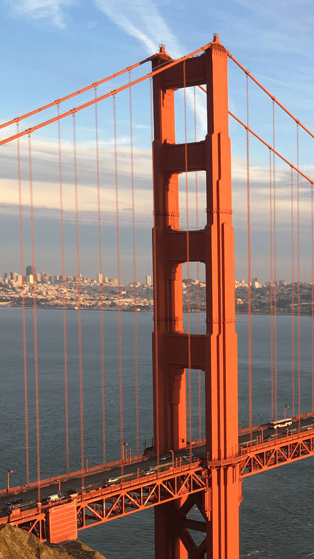 Papelde Parede Para Iphone Se Com A Ponte Golden Gate. Papel de Parede