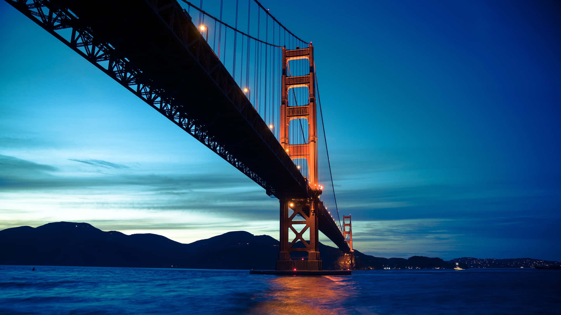 Golden Gate Bridge Twilight4 K Wallpaper
